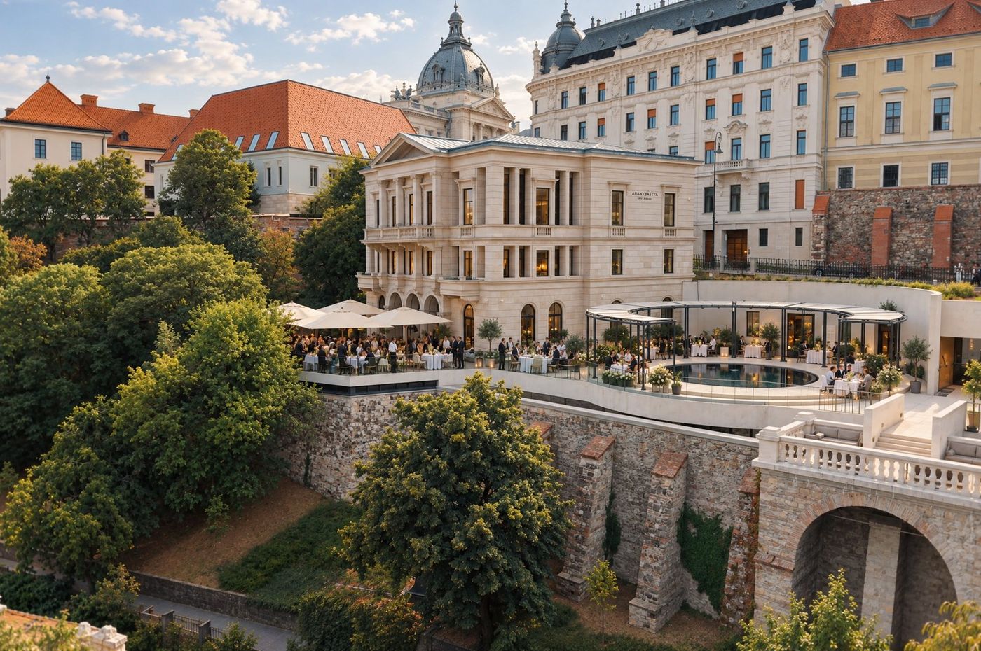 Aranybástya, location per eventi nel castello di buda